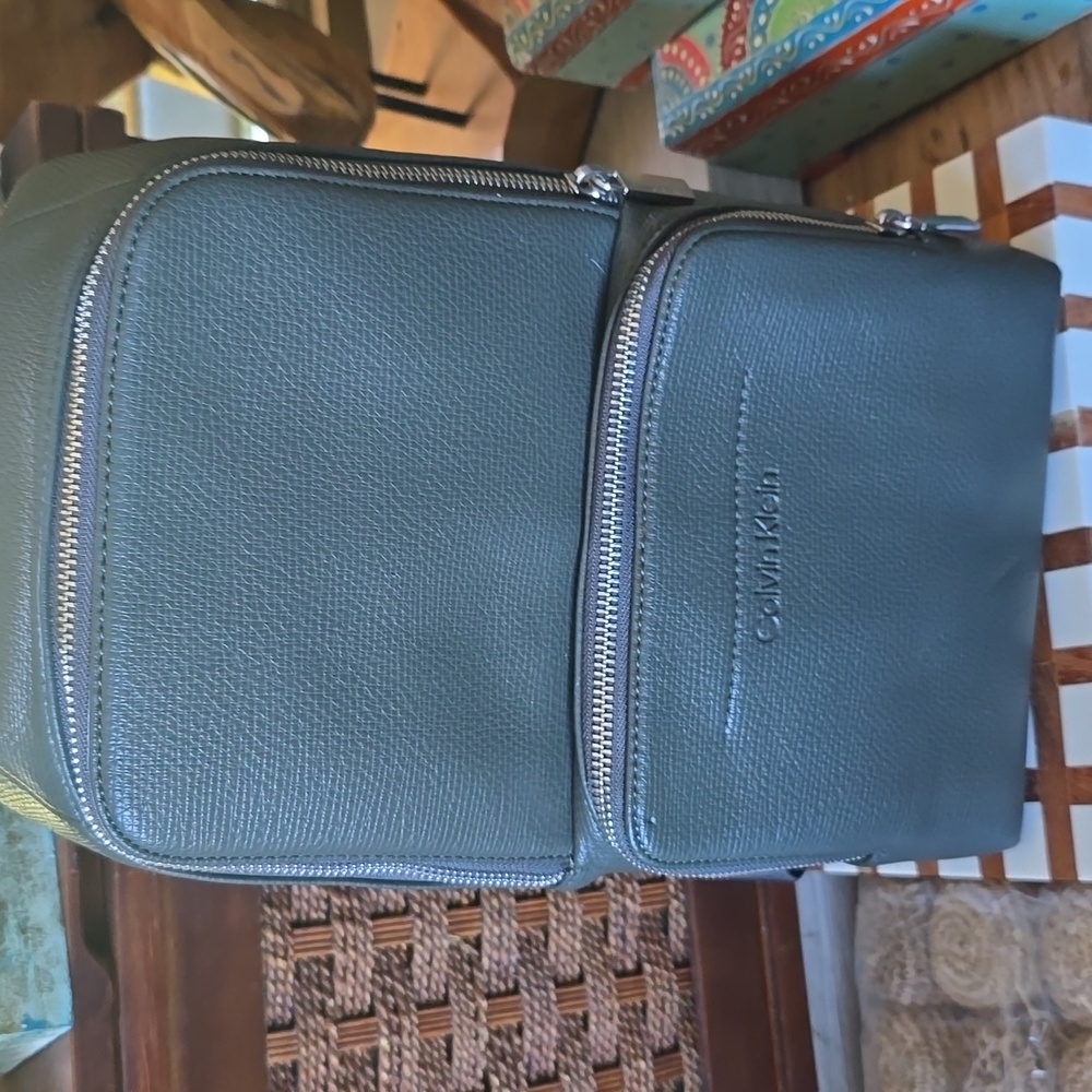 Calvin Klein Dark Green Men's Bag - Picture 2 of 8
